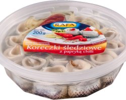 KORECZKI ŚLEDZIOWE Z CHILLI200G