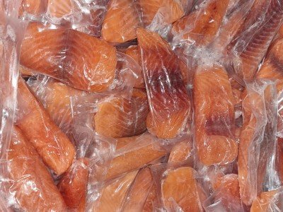 łosoś mrożony kostka120g