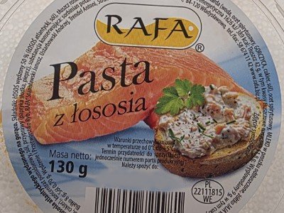 Pasta z łososia