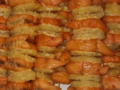 szaszłyk z ananasem